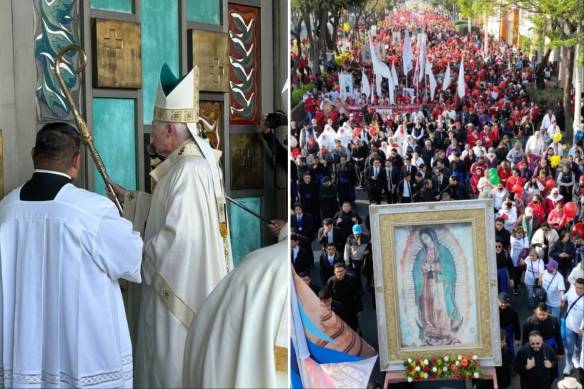 La Basílica de Guadalupe abre las puertas de la esperanza a miles de peregrinos: “¡Cristo Vive!”