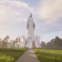 VIDEO | Con casi 56 metros de altura, así será el monumento gigante a la Virgen María