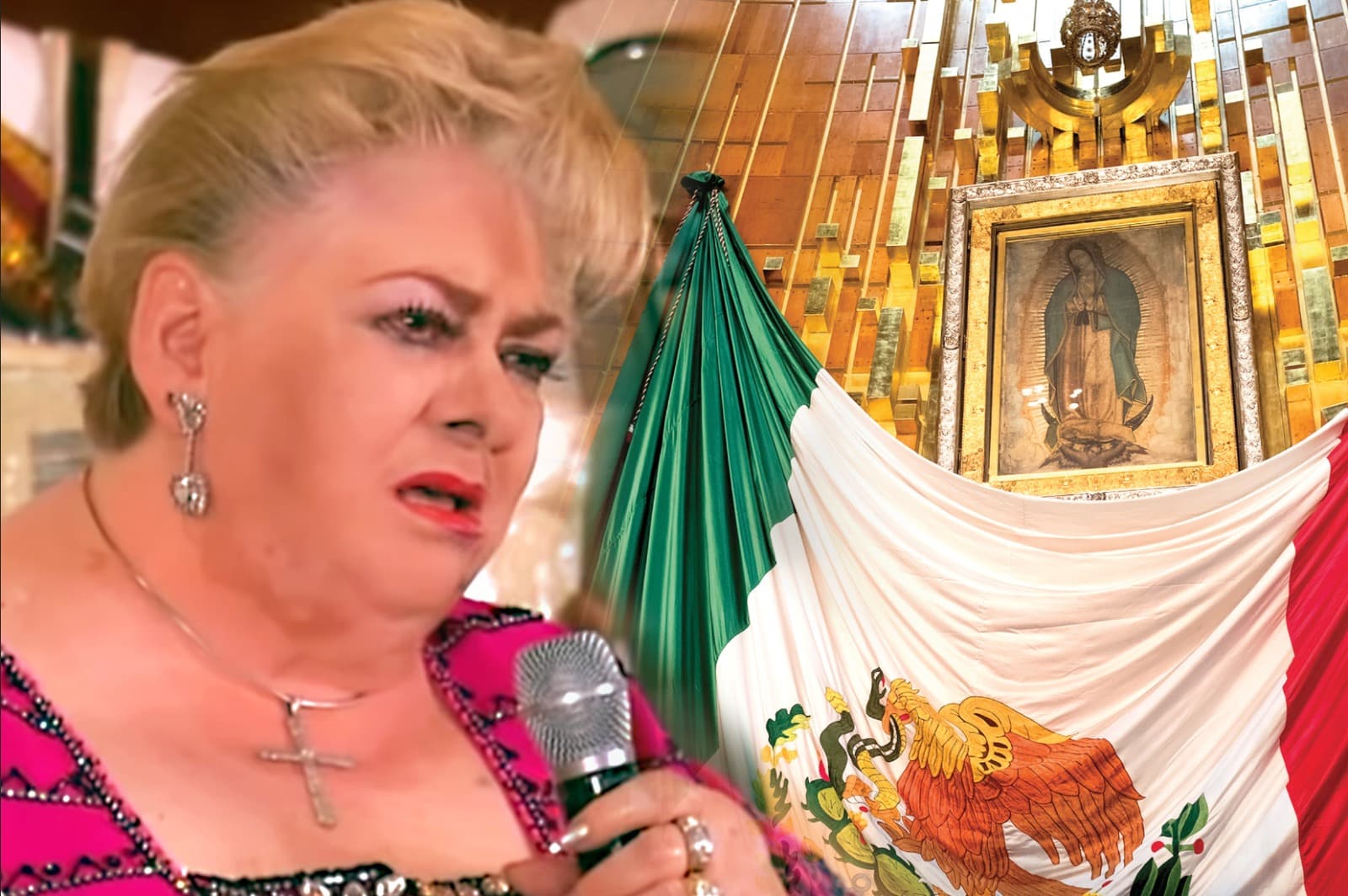 VIDEO: la última vez que Paquita la del Barrio le cantó Las Mañanitas a la Virgen de Guadalupe