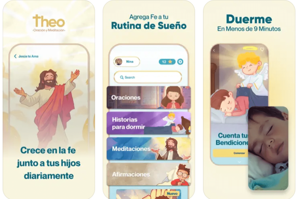 Theo: la aplicación católica para fortalecer la fe y la vida espiritual de los niños