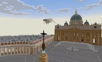 VIDEO: Así luce la Basílica de San Pedro en versión Minecraft