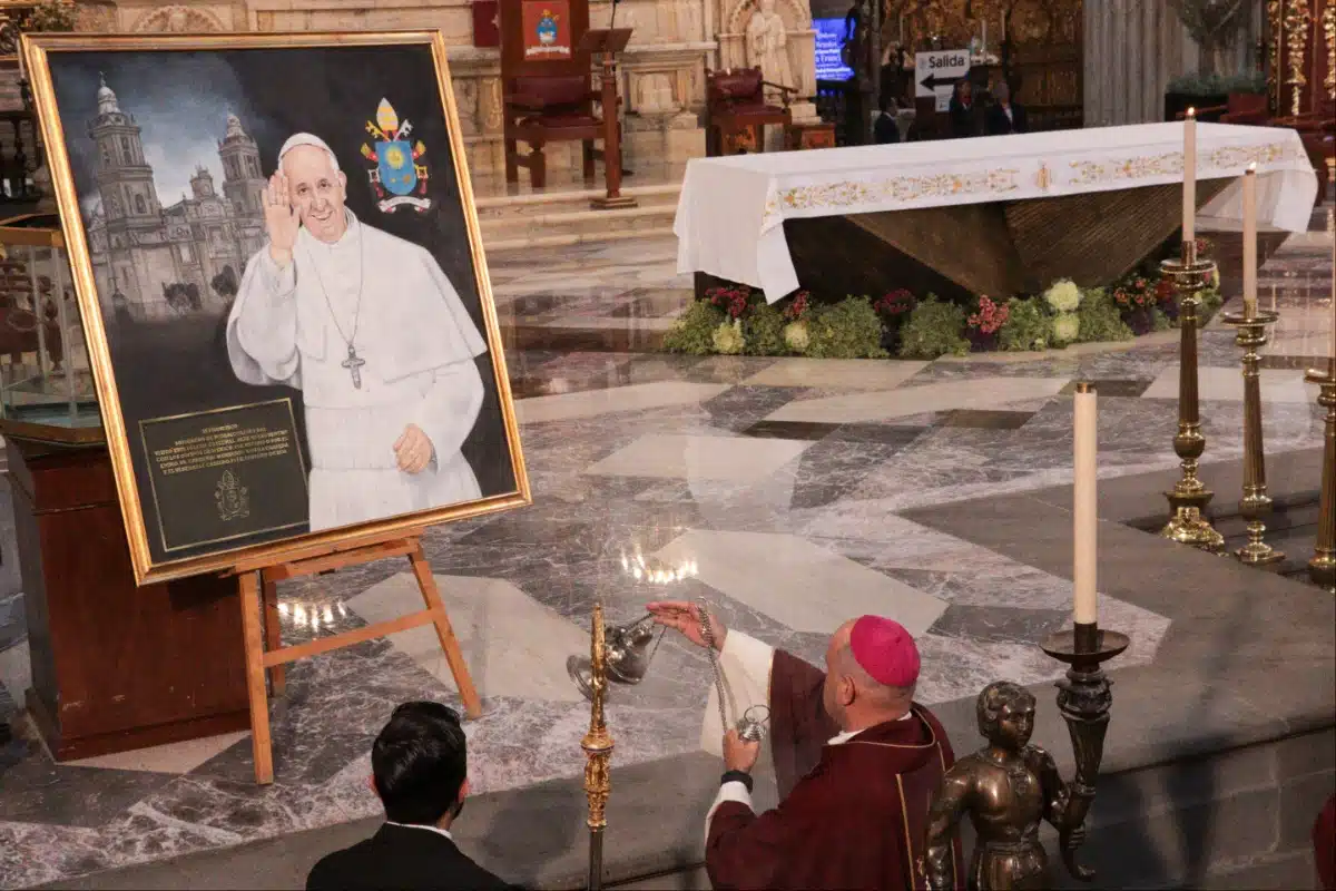 Acero en el funeral del Papa