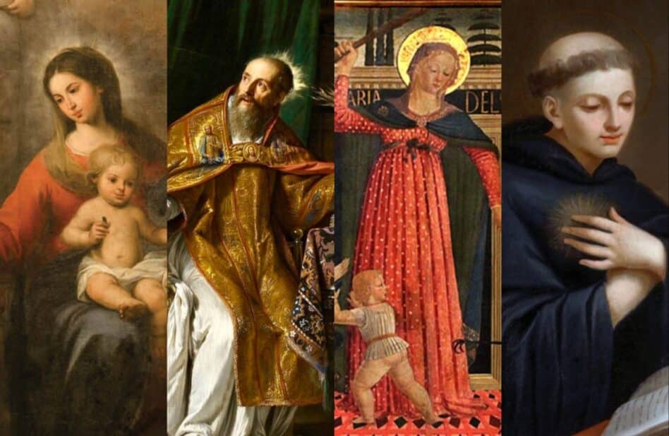 Agustinos: Conoce las 9 vírgenes y santos a los que son devotos en esta orden