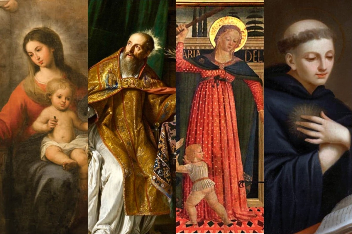 Agustinos: Conoce las 9 vírgenes y santos a los que son devotos en esta orden