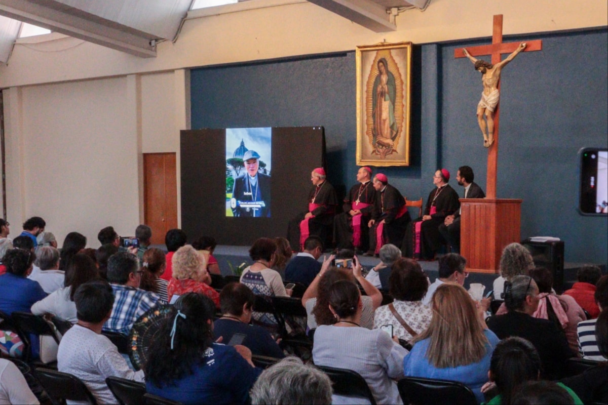 Logremos la unidad que sueña el Papa León XIV: Card. Aguiar a la Arquidiócesis de México
