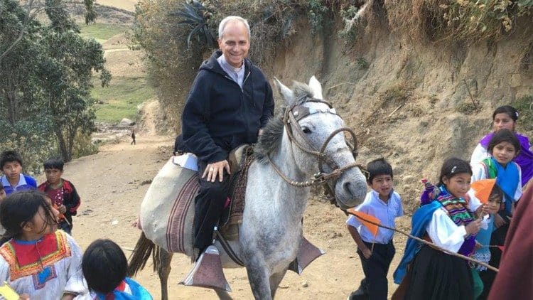 León XIV en Perú. Foto: Vatican Media
