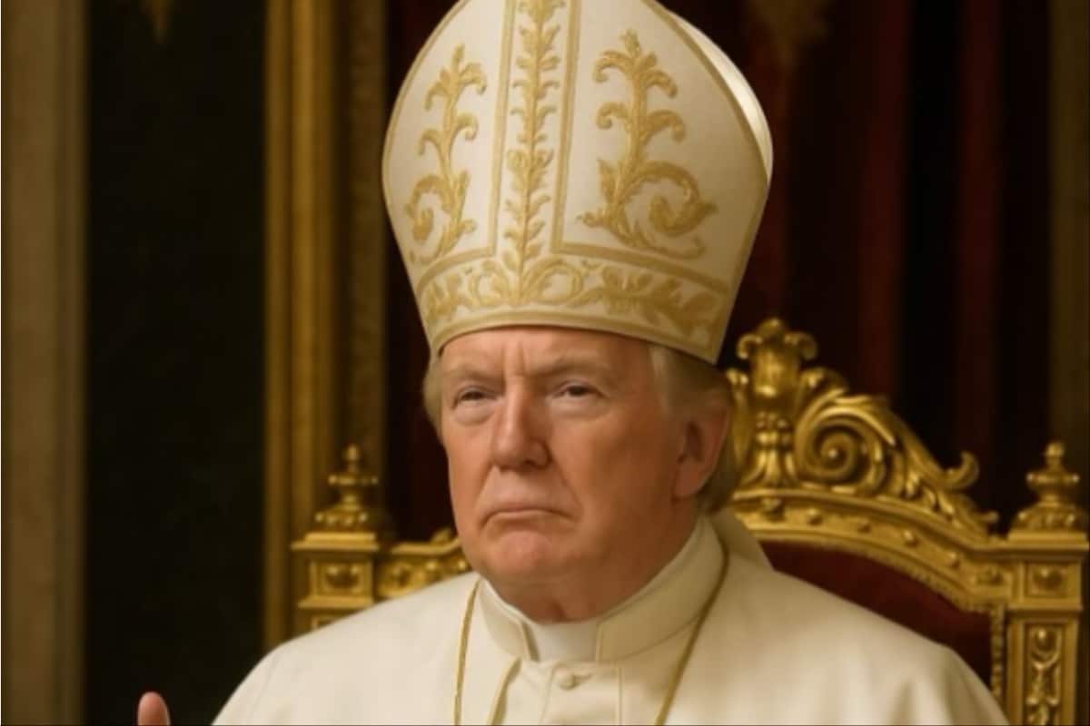 ¿La imagen publicada por Donald Trump puede afectar al Cónclave?