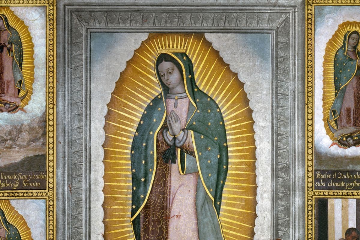 La Virgen de Guadalupe en el Museo del Prado. Foto: Museo del Prado.