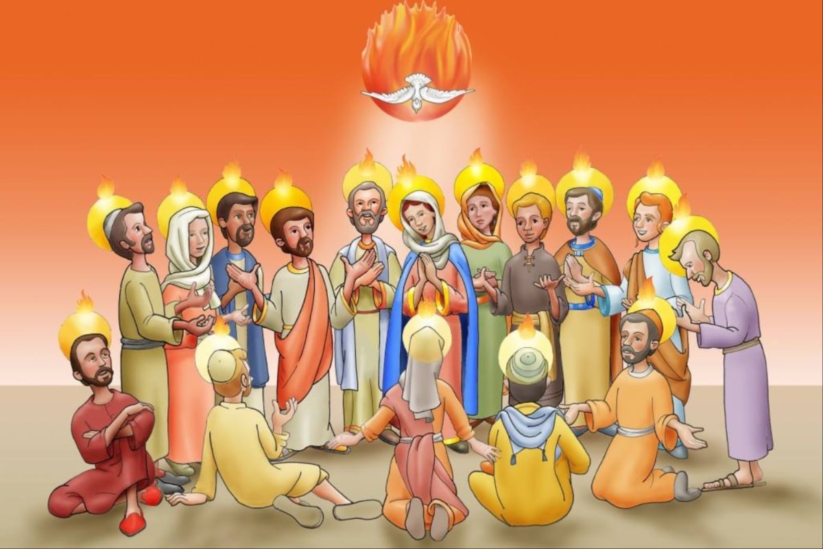 ¿Cómo explicar a los niños qué es Pentecostés?