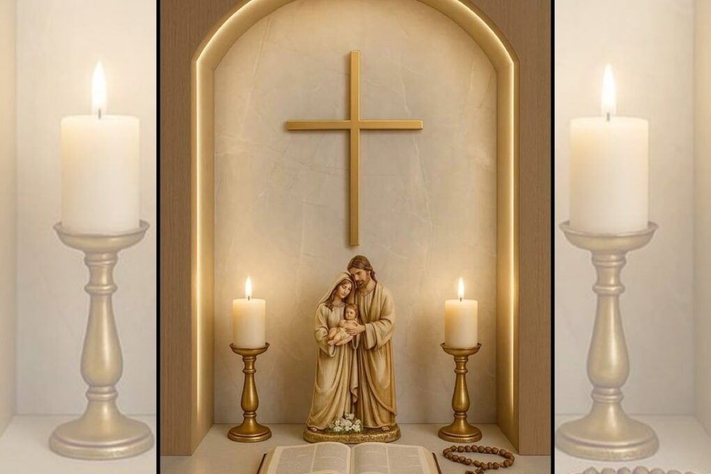 hacer altar en casa