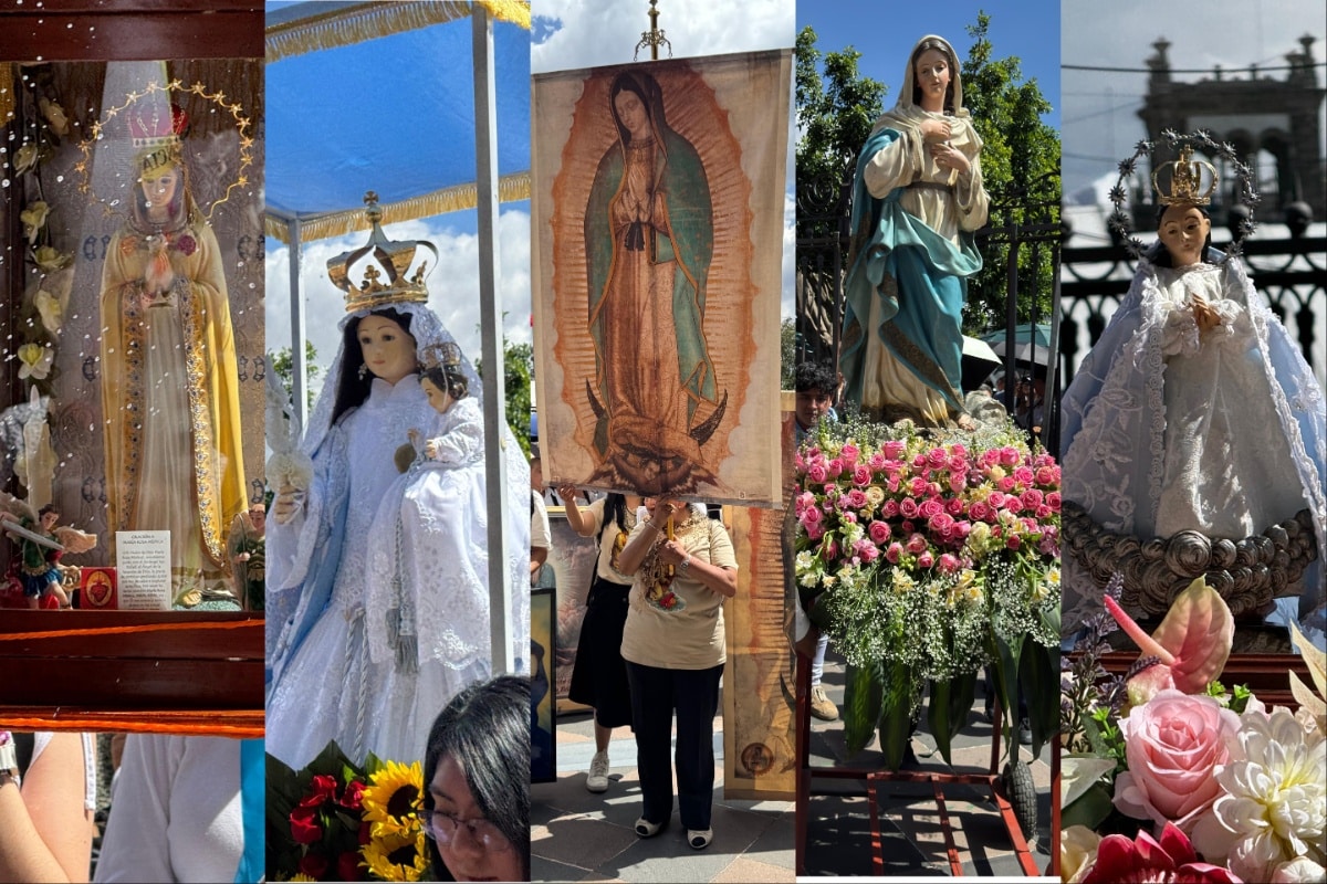 La Virgen María toma las calles de la CDMX para visitar la Catedral Metropolitana