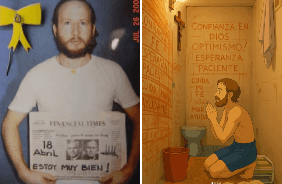 Estuvo 9 meses secuestrado: asistía a Misa en su mente y rezaba con sus captores