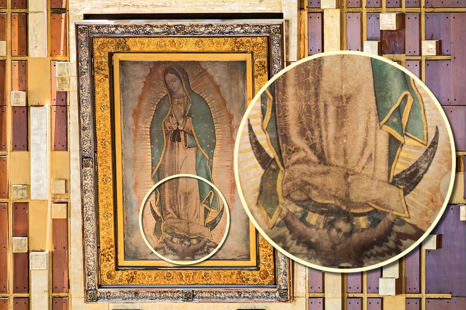 ¿Por qué la Virgen de Guadalupe parece tener “cuernos” debajo de ella? El verdadero significado