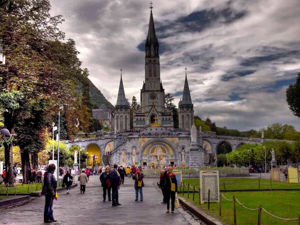 Santuario de la Virgen de Lourdes en Portugal