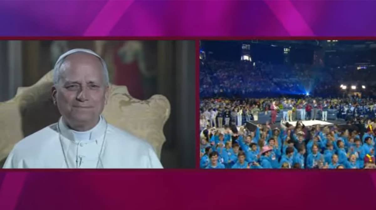 Papa León a los jóvenes: “La tecnología puede ayudarnos a vivir nuestra fe cristiana”