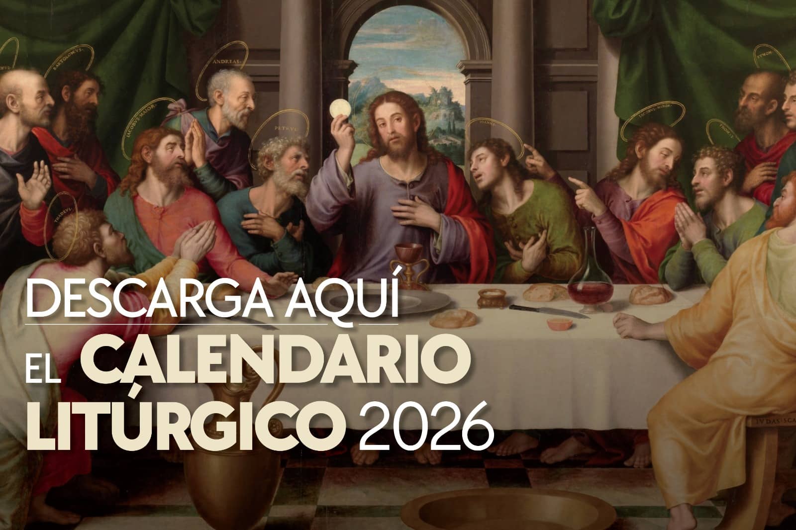 Calendario Litúrgico 2026 ¡Descárgalo gratis!