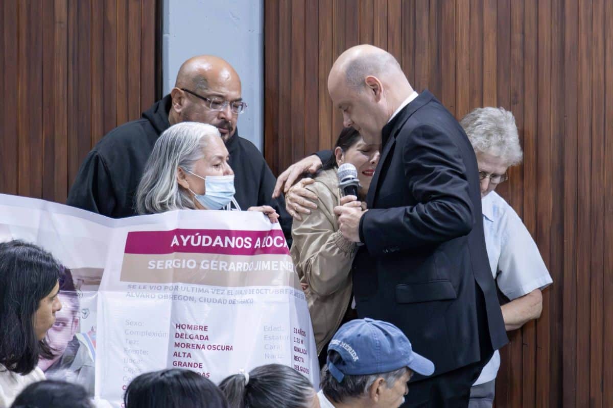 Arquidiócesis de México escucha a familias buscadoras y pide perdón: “No están solas”