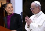 Claudia Sheinbaum conversa con el Papa León XIV