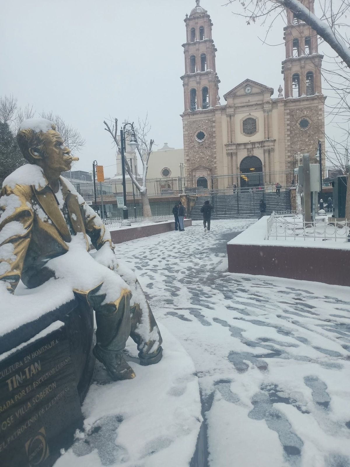 La Catedral de Ciudad Juárez. Crédito: Padre Eduardo Hayen vía X