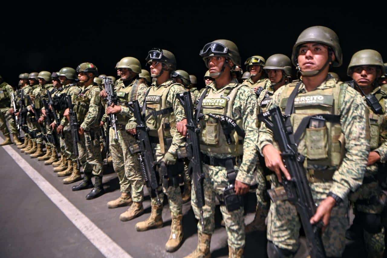Militares de EU capacitan a fuerzas mexicanas