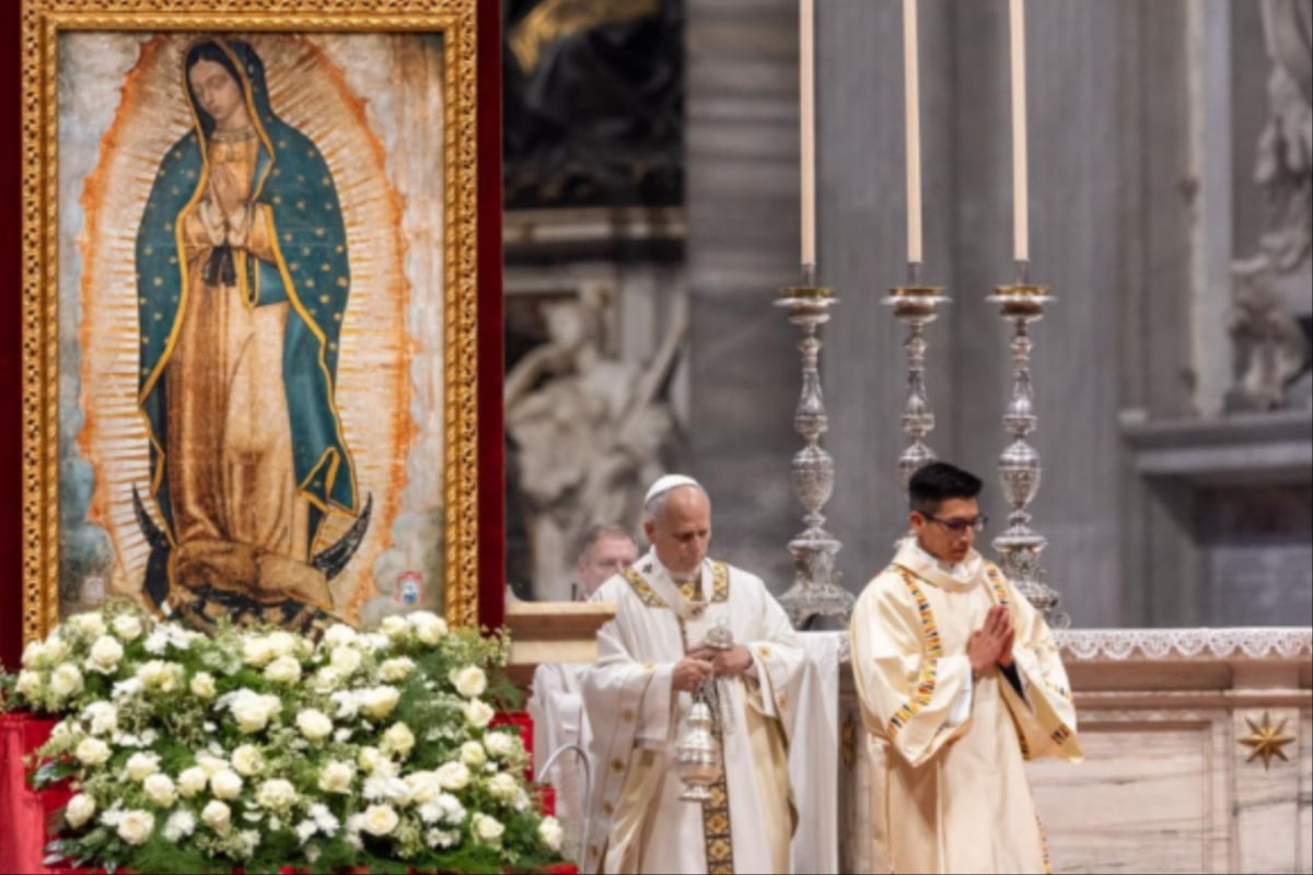 ¿Estamos evangelizando bien? El Papa León XIV apunta a la Virgen de Guadalupe como respuesta