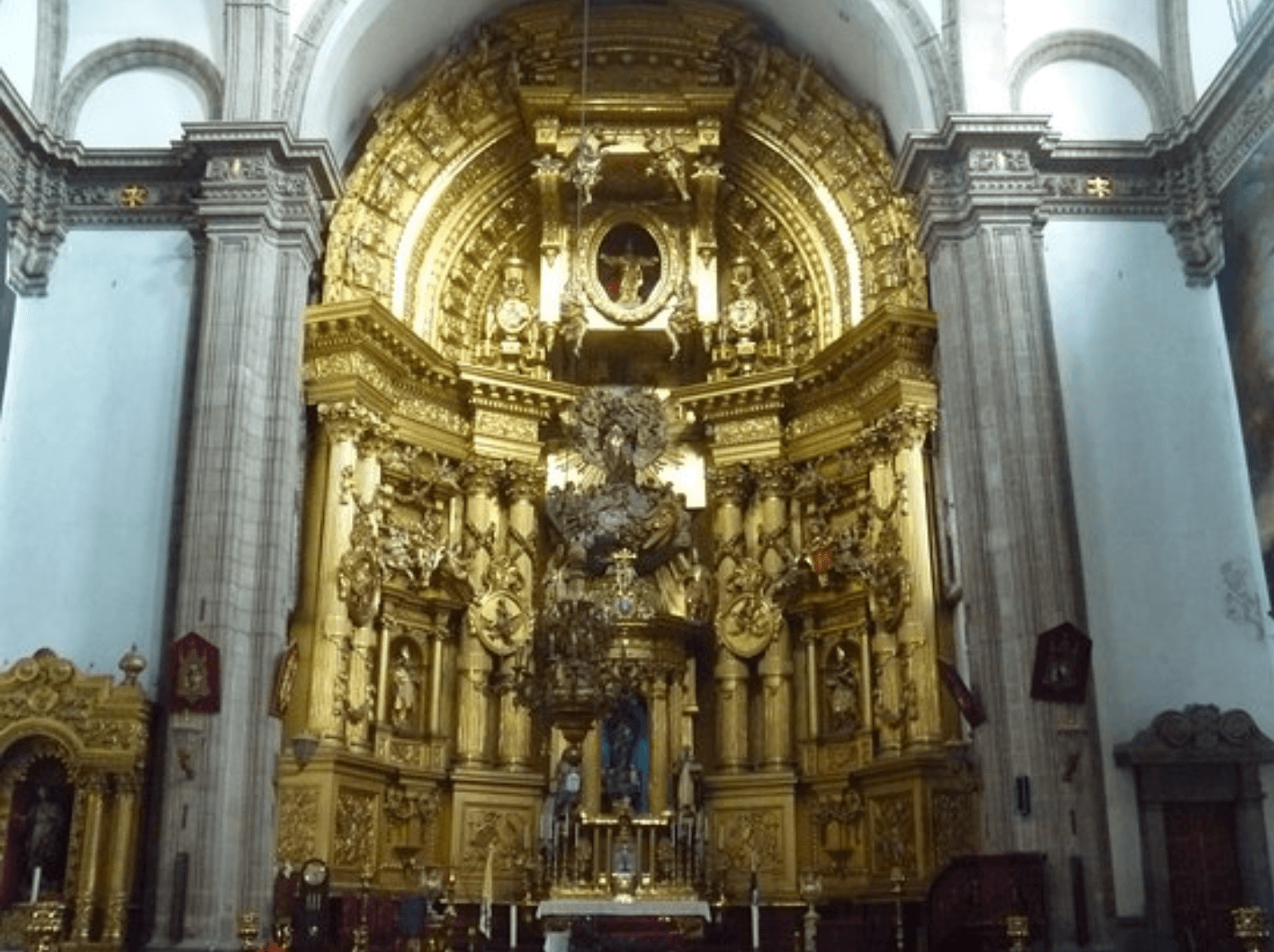 Altar del Convento de San Francisco. Crédito: Especial
