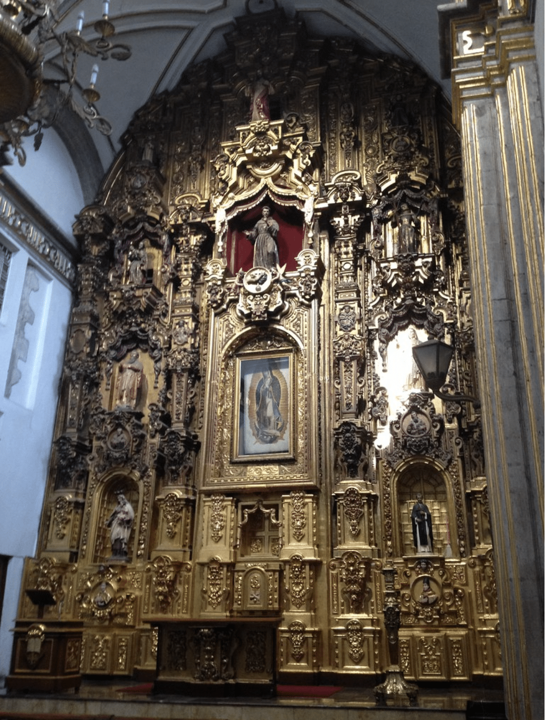 Altar del Convento de San Francisco. Crédito: Especial