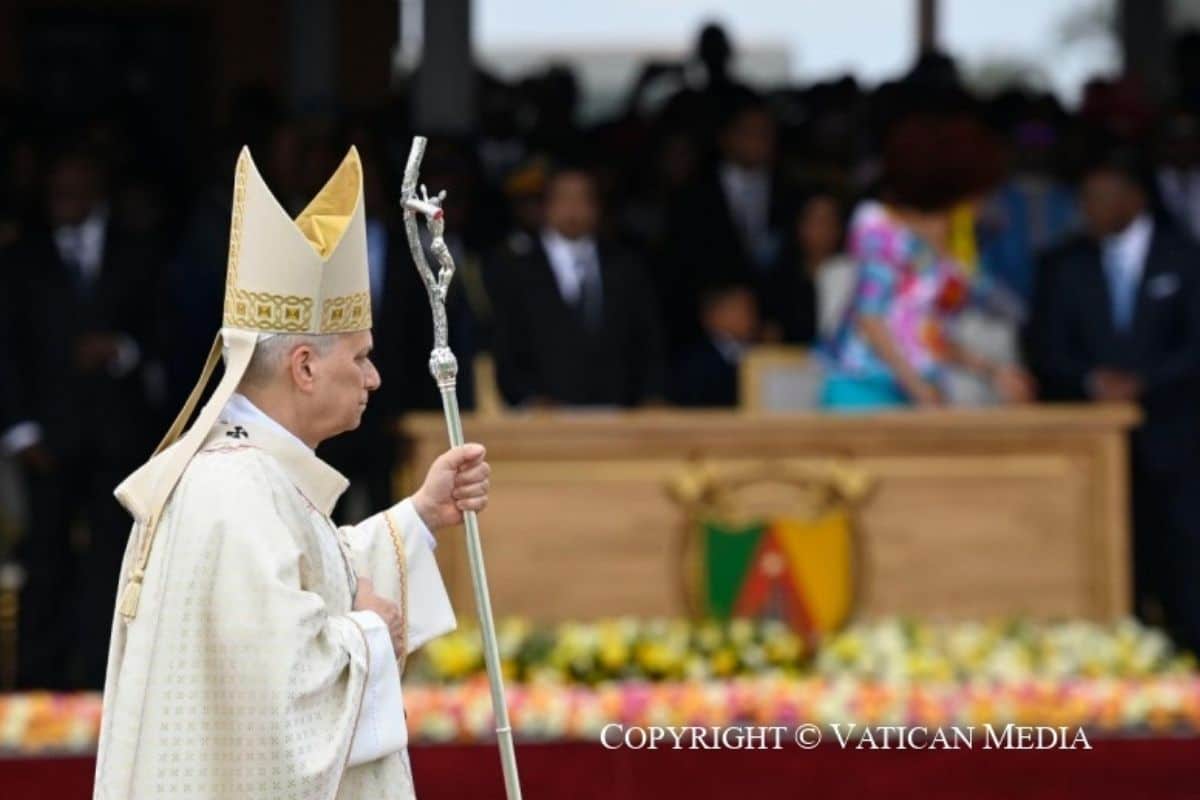 Papa León XIV en Angola