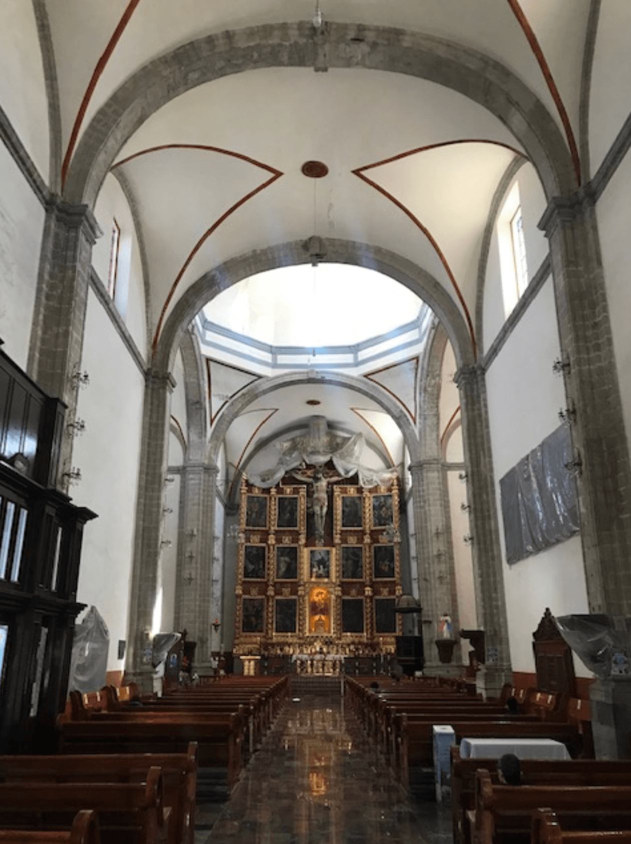Interior del Convento de San Miguel Arcángel.