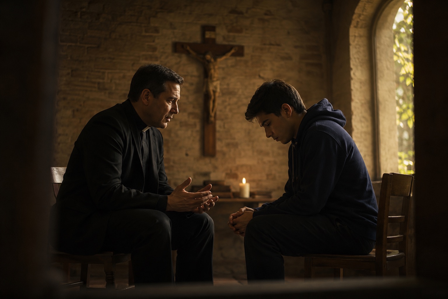 El padre espiritual: el guía invisible que apoya en la formación de los futuros sacerdotes