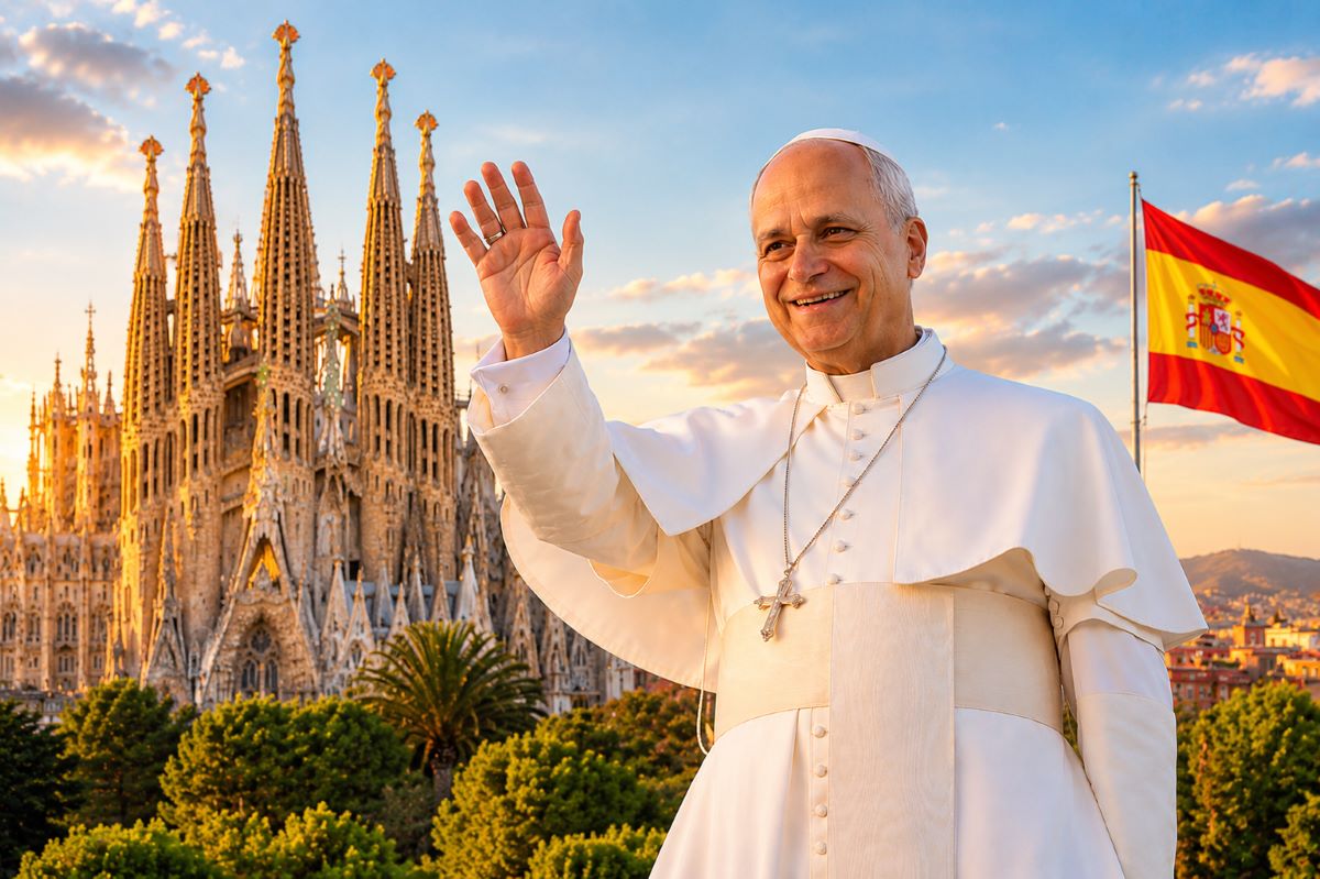 Viaje del Papa León XIV a España EN VIVO: bienvenida en el Palacio Real de Madrid
