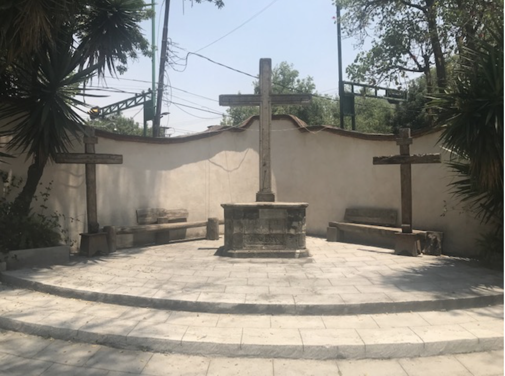 Atrio del Convento de Santa María de la Natividad.