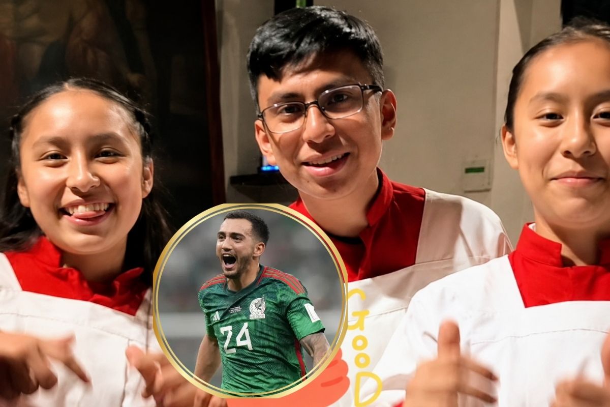 Misión cumplida: jugador mexicano de fútbol hace realidad el sueño de monaguillos
