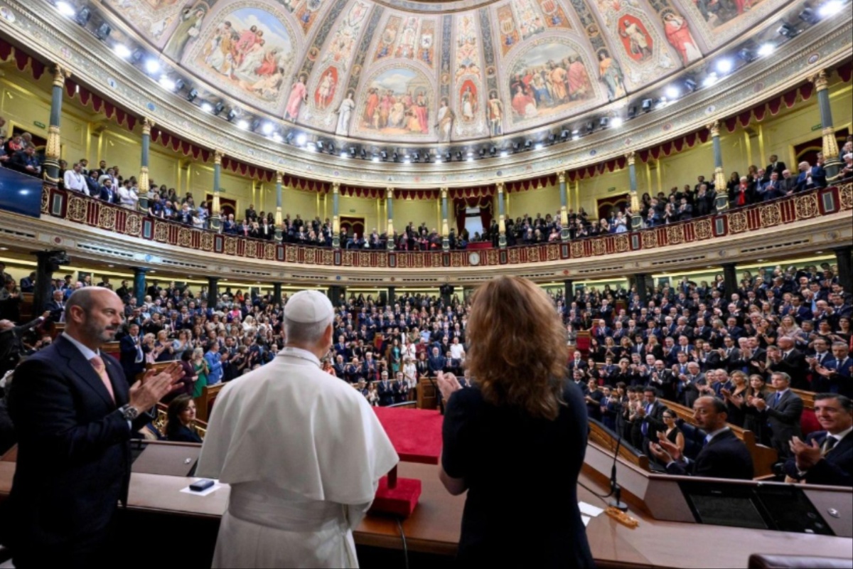 Viaje del Papa León XIV a España EN VIVO: llama a proteger la vida en el Congreso de España