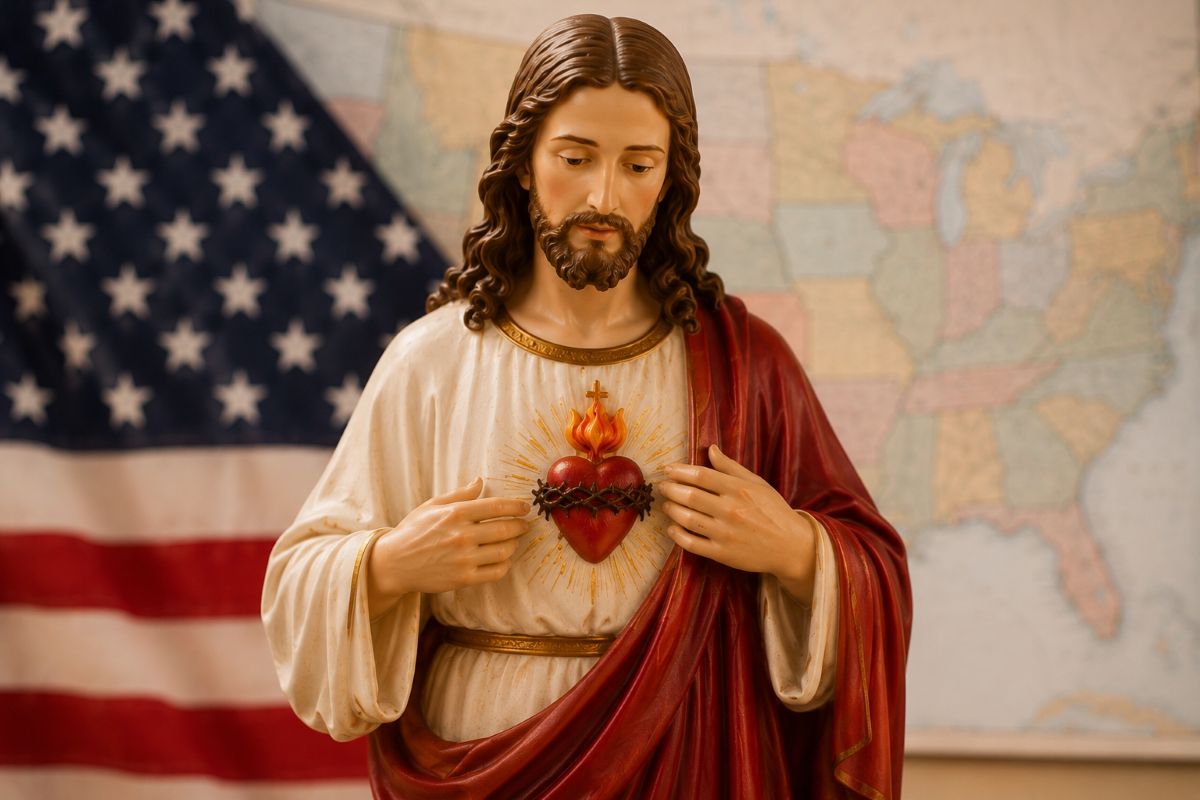 Consagran a Estados Unidos al Sagrado Corazón de Jesús