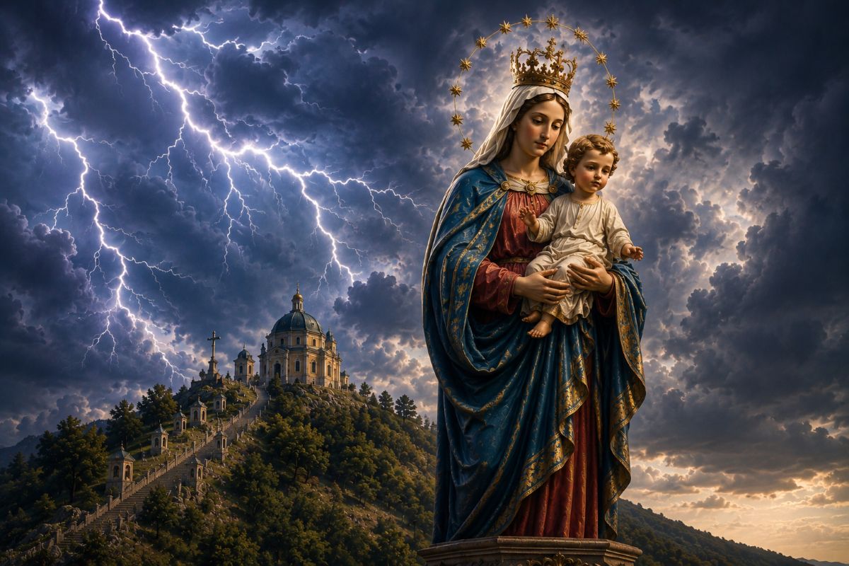 La Virgen de Hostýn, la protectora que salvó a un pueblo con una tormenta de relámpagos