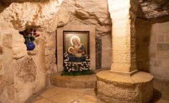 La Gruta de la Leche: el santuario donde María amamantó a Jesús