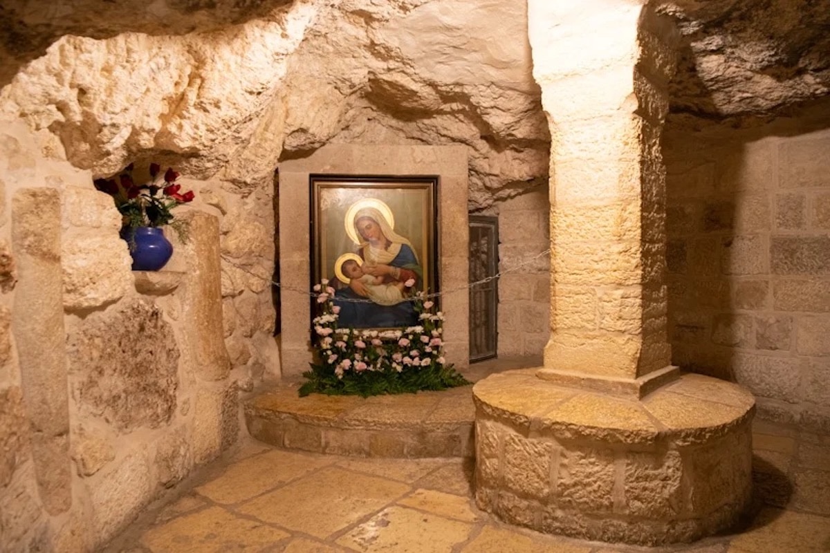 La Gruta de la Leche: el santuario donde María amamantó a Jesús