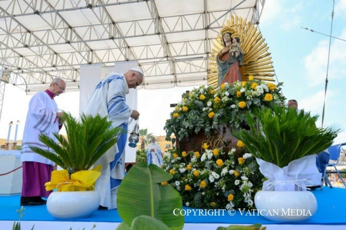 Papa León XIV Lampedusa