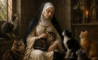 ¿Por qué Santa Gertrudis es patrona de los gatos?