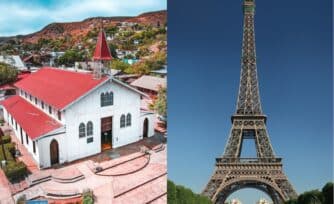 ¿Qué tiene que ver la Torre Eiffel con esta iglesia de México?
