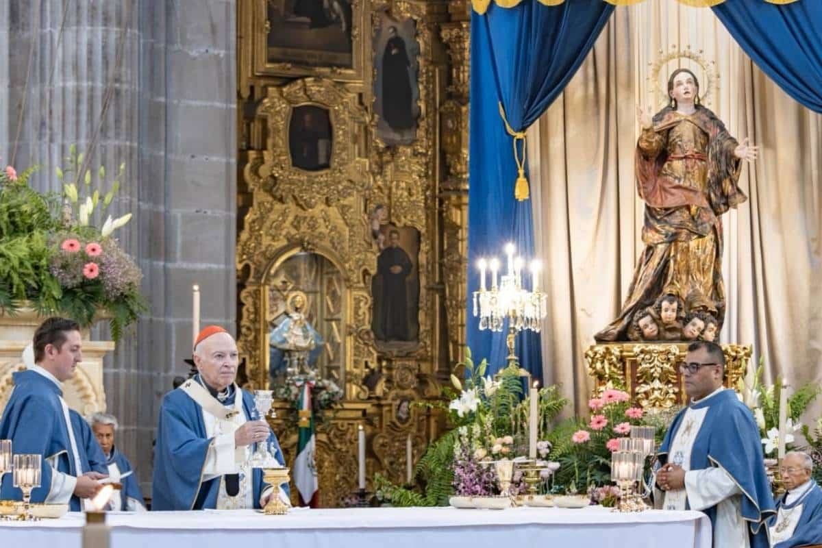 María nos muestra el camino para vencer el mal y llegar a Dios: Cardenal Aguiar